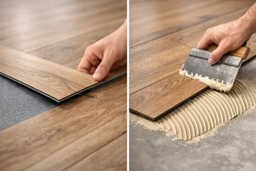 Click Vinyl Versus Glue Down: Which Floor Fits? - Vivid Floors
