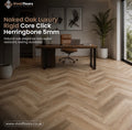 Naked Oak Luxury Rigid Core Click Herringbone 5mm - Vivid Floors