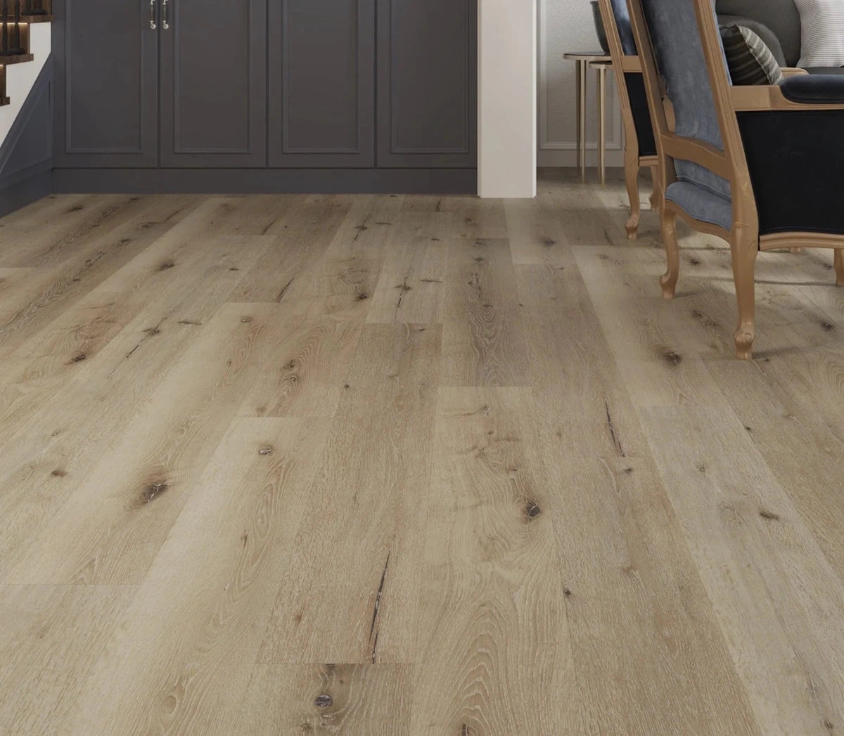 Naked Oak Luxury Rigid Core Click Vinyl Plank 5mm - Vivid Floors