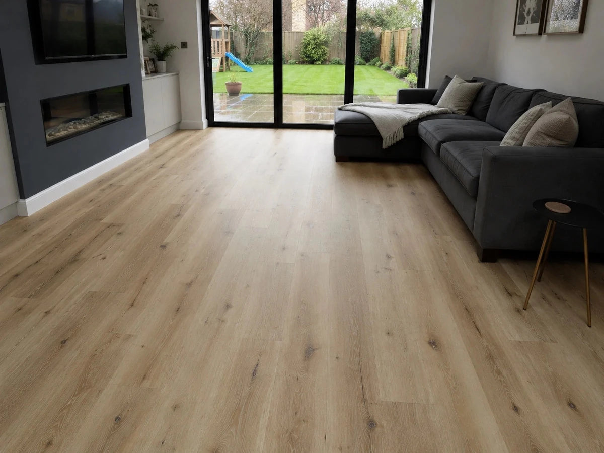 Naked Oak Luxury Rigid Core Click Vinyl Plank 5mm - Vivid Floors