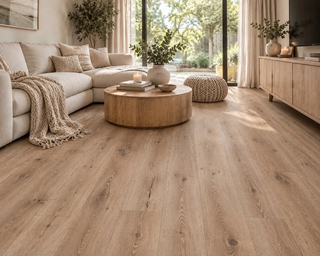 Naked Oak Luxury Rigid Core Click Vinyl Plank 5mm - Vivid Floors