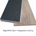 Regal Oak Luxury Rigid Core Click Vinyl Plank 5mm - Vivid Floors